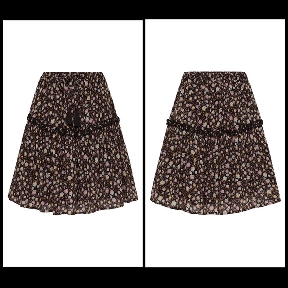 NWT Spell & the Gypsy Collective Black Rae Mini Skirt - Picture 5 of 15